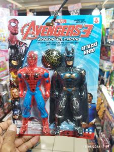 Avenger Spider-Man Betmen 1 set 2 pcs