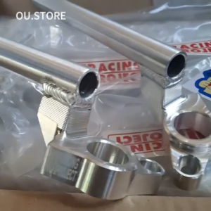 ⚡Alloy NUI Alloy Naked Handle Bar Raider 150 Carb / r150 fi / xrm / rs 125 / rs 150 High Rise / Low