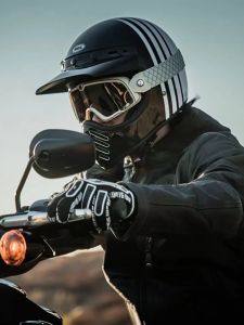 Harley แว่นตาวิบากย้อนยุค แว่นตาปั่นจักรยาน แว่นตากีฬาปีนเขา เล่นสกี กันลมและกันฝุ่น