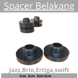 Karet Peninggi Per Keong Belakang Jazz Brio Mobilio Freed Hrv Brv Harga 1Set(2Pcs)