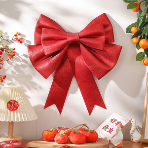 30/50/75Cm Eva Big Bow Handmade Diy Material Christmas Tree Decoration Wedding Party Festival Wall Bow Knot Background Decor
