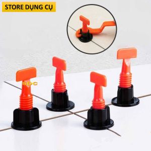 Ke lát gạch chữ T ke vặn xoáy lát gạch cân bằng 50c tặng ke chữ thập và móc vặn Ke cân bằng lát gạch dụng cụ phụ kiện ốp lát gạch ke gạch ke ốp lát gạch ke chữ T ốp lát gạch