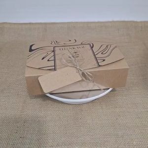 (10 pcs) Box Dus Hampers Souvenir Baju Hijab Kain Suvenir Bridesmaid Rustic Floral