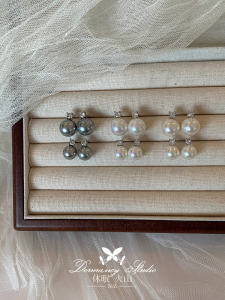 Elegant Simple Silver Pearl Zircon French Style Ear Cuff for Women High-End Sensation Pure Silver Jewelry Fashion Accessories