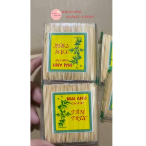 Combo 10 gói tăm trúc xỉa răng cao cấp