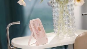 Kipas Portable Rechargeable: Kipas Mini USB Multifungsi 2000mAh 3 Kecepatan