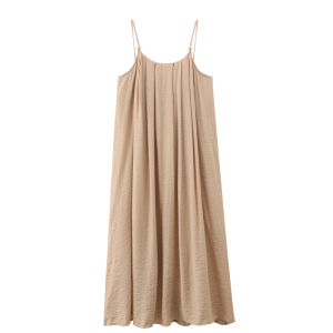 Maternity Dress Summer New Style Womens Wrap Dress Large Size Vest Long Skirt Daily Wear Mix Fabric Fairy Skirt Mid-Length