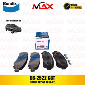 DB 2522 GCT BENDIX BRAKE PAD FRT SUZUKI ERTIGA 2019-22