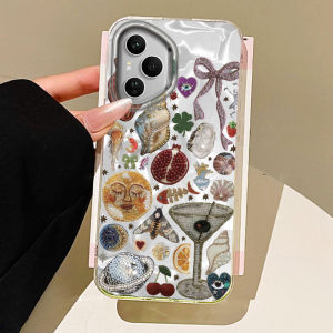 Retro Heart Face Sun Eyeเคสโทรศัพท์สําหรับHonor 400 200 90 สมาร์ทPro Magic7 6 5 70 Lite X9a X9c X9b X8a X8b X6c X7b X7c X6bฝาครอบ