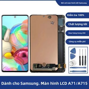 Màn Hình LCD Super AMOLED Với Bộ Số Hóa Cảm Ứng Cho Samsung Galaxy A71 A715 A715F A715FD - Bộ Phận Thay Thế Cho Điện Thoại Di Động