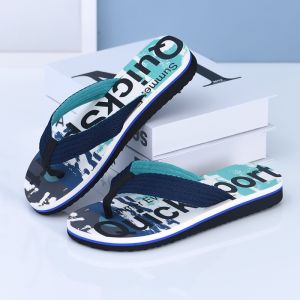 Warrior 2025 Summer Mens Fashion Sandals Anti-Odor Beach Shoes Anti-Slip Casual Outdoor Wear Flat Heel EVA Slippers