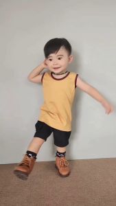 Two Mix Singlet Anak Bahan Kaos Katun Combed 100% Usia 1-9 Tahun 4261
