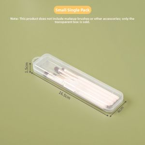Portable Dustproof With Cover Makeup Brush Storage Box