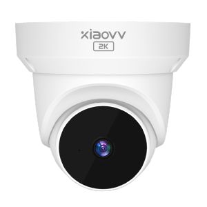 XiaoVV Q1 Smart Indoor CCTV Wireless IP Camera WiFi  Connection Phone Remote Control 110°Wide-angle 1296P/3MP Infrared Night Vision Home Security Guard Easy Installation