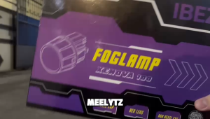 IBEZ XENOVA 100 - Foglamp 3inc Sepasang Redlens Universal