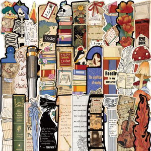 30Pcs Retro Reading Bookmark Collection Premium Quality Classic Design DIY Decoration Student Reading Marker Durable Bookmarks