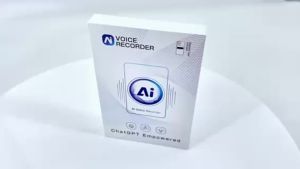 Famue | Máy Ghi Âm Giọng Nói AI Mini Sử Dụng Nam Châm Tương Thích Với Ứng Dụng ChatGPT-5 Hỗ Trợ Ghi Âm Cuộc Gọi Điện Thoại Tóm Tắt Cuộc Gọi Dịch Thuật 58 Ngôn Ngữ Máy Ghi Âm Bằng Kim Loại.