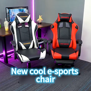 SOFTHOME COD Leather Gaming Chair Ergonomic Office Computer Chair High Back Swivel and Height Adjustment