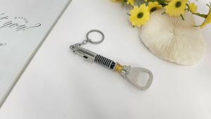 Bandai | Lukes Lightsaber Return of the Jedi Metal Bar Beer Bottle Opener Keychain Cap Remover