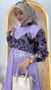 Motif Ironman Warna Ungu & Kemeja Batik Keluarga