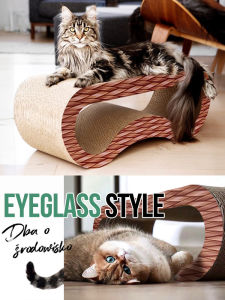 Extra Large One-Piece Cat Scratching Board Non-Falling Fur Cat Toy Wear-Resistant Cat Sofa for All Seasons Suitable for All Cats