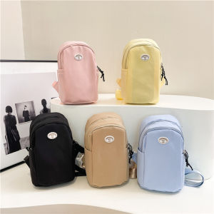 Túi Đeo Chéo Chống Thấm Nước Màu Trơn Đơn Giản Thời Trang Thường Ngày Cho Nữ Túi Đeo Ngực Đa Năng Túi Đeo Vai Đơn Giản