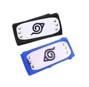 Bandai | Naruto Konoha Ninja Headband Cosplay Forehead Protector Adjustable Headwear for Anime Fans Halloween Party ﻿