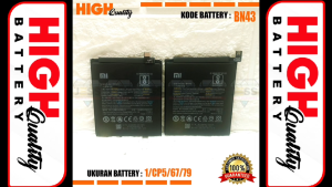 Baterai Snapdragon Redmi Note 4X & BN43 Original