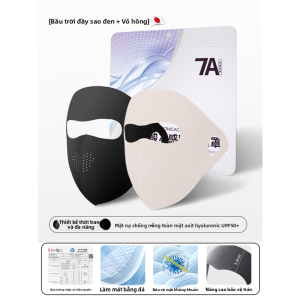 MONLEYTA | Mặt nạ chống nắng toàn bộ mặt bằng lụa băng Hyaluronic Acid cho nữ chống tia UV thoáng khí dễ chịu trang trí mùa hè xuân thu