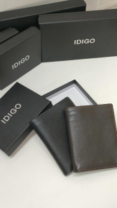 Ví nam da thật phom chữ nhật đứng lịch lãm tiện lợi IDIGO MW1 - 6033