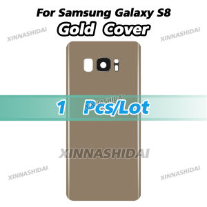 New Glass Housing For Samsung Galaxy S8 Back Battery Cover Rear Door Case Panel Replacement Part For Samsung Galaxy S8