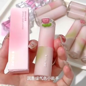 USLIKE Mirror Gloss Lipstick Moisturizing Smooth Glass Lip Pure Desire Doodle Water Light Lipstick Long Lasting Not Easy To Fade Glass Lipstick
