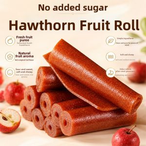 WENXIANGZAN | No Additive No Sugar Substitute Healthy Snack Hawthorn Roll