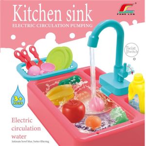 Mainan cuci piring anak Kitchen Sink wastafel wash bin Kitchen Set