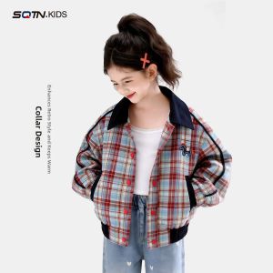 SQTN.KIDS | New Autumn and Spring Girls Casual Jacket
