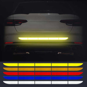 WARNING SIGN BUMPER isi 5 panjang 90 cm sticker reflektor mata kucing variasi mobil motor pick up truk anti air