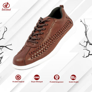 DOLCIMOD - Sepatu Sneakers Pria Kekinian Import Casual Sport Olahraga Running Joging Lari Sehari Hari Kets Wanita Gaul Cewek Style Korea OOTD Oldschool Sekolah Kuliah Terbaru Lazert NB Putih Hitam Circle Onitsuka Baleno CDR