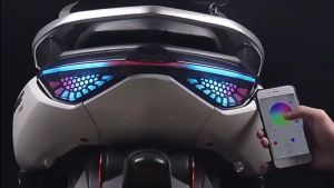 LAMPU STOP NMAX NEW CONNECT TO HP 2020-2022 STOPLAMP NMAX BARU COROLFUL RGB