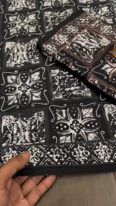SARUNG 078 SARUNG DESAIN HITAM PUTIH SARUNG BATIK KATUN