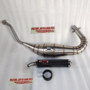 Knalpot Ninja R9 carbon Cobra RR SS R Kis stainless