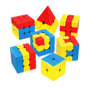 Moyu Cube Puzzle Children Teaching Puzzles 3x3x3 Cubo Magico Unicorn Pudding Bumpy Little Red Hat Magic Cube Speed Education Toy