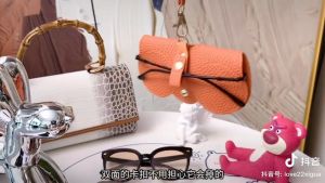 กระเป๋าใส่แว่นตากันแดด แบบหนัง ระดับไฮเอนด์ แบบพกพา B914