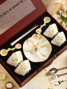 mornenjoy | Wedding Gift Underglaze Color Dinnerware Set