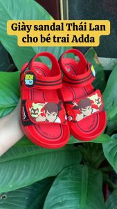{Size 26-31} Giày sandal Thái Lan quai dán Bé Trai Ben 10 Adda 32E26