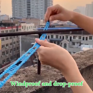 Load capacity upto 100KG Outdoor Clothesline 3M /5M /10Meter Suitable for indoor and outdoor use tali ampaian baju heavy duty Windbreak Non-Slip travel clothes line tali sidai baju heavy duty ampaian baju gantung tali jemuran pakaian 晒衣绳