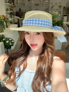 หมวกไหมพรมลายจุดสไตล์ญี่ปุ่นสำหรับผู้หญิง หมวกกันแดดฤดูร้อน หมวกทรงกลม หมวกทรงกลม หมวกผ้าฝ้าย หมวกผ้าโพลีเอสเตอร์ หมวกผ้าฝ้ายโพลีเอสเตอร์