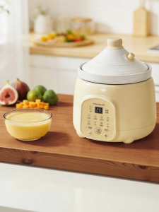 OneQbaby | Baby Safe Rice & Congee Cooking Small Electric Pressure Cooker