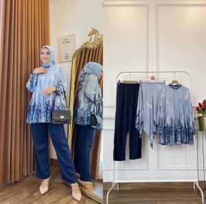 NEW ONE SET BLOUSE KARIN 3 IN 1 BEST SELLER