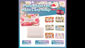 Hanbolly Soap Skin Care Moisturising Refreshing Fragrant Smell Bathroom Shower Plant Based