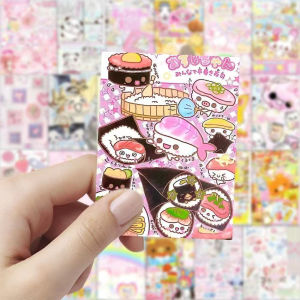 60 Pieces of Ancient Spliced wallpaper Stickers Ins Cute and Tender Stickers Decorative Desktop Mobile Phone Luggage Stickers